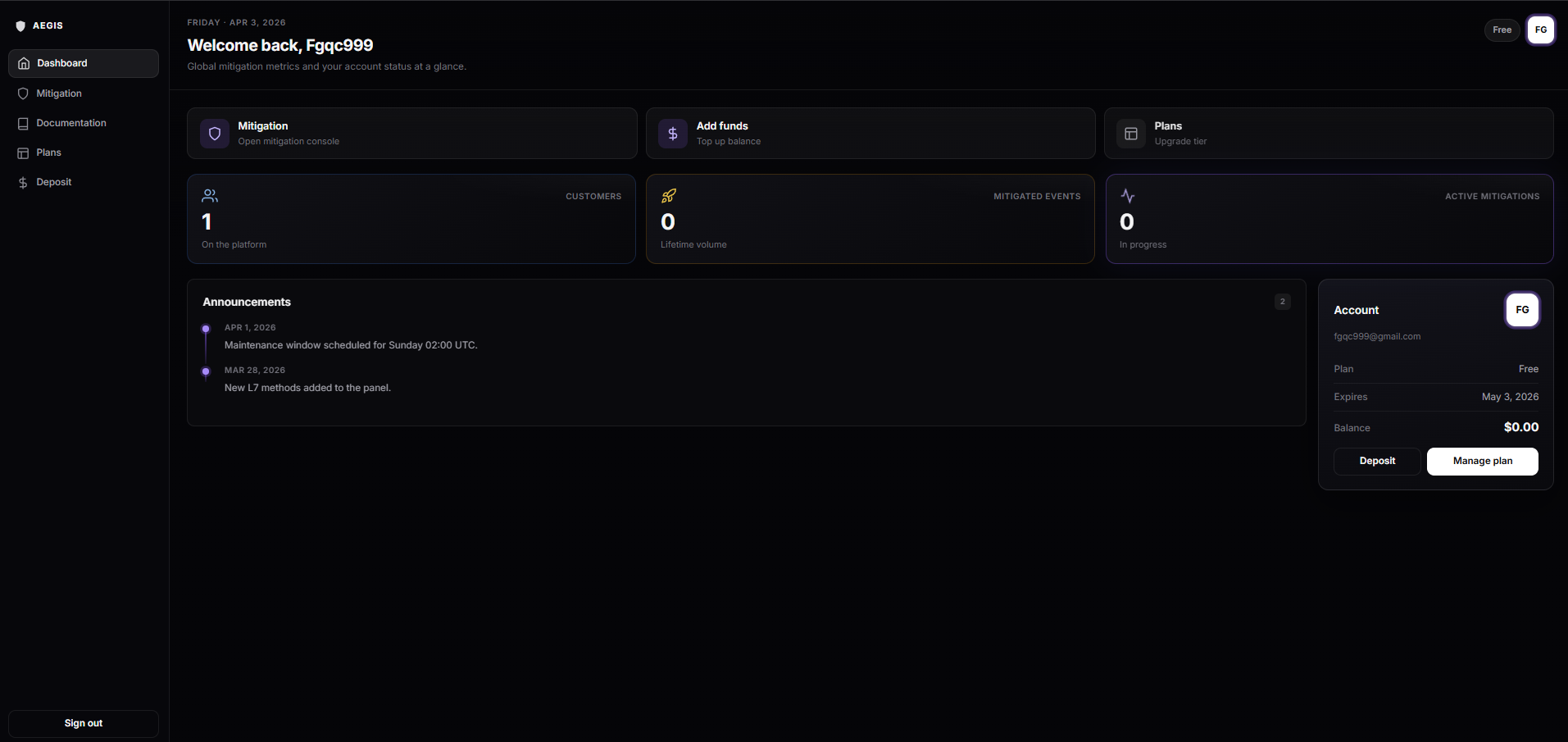 AegisShield product preview